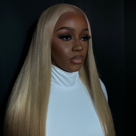 613 13x4 Platinum Blonde Frontal Wig (RTS)