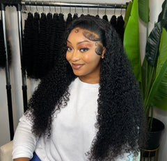HD* Burmese Curly Frontal Wig