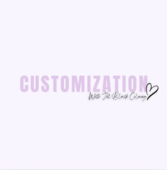 Customization with Jet Black Coloring
