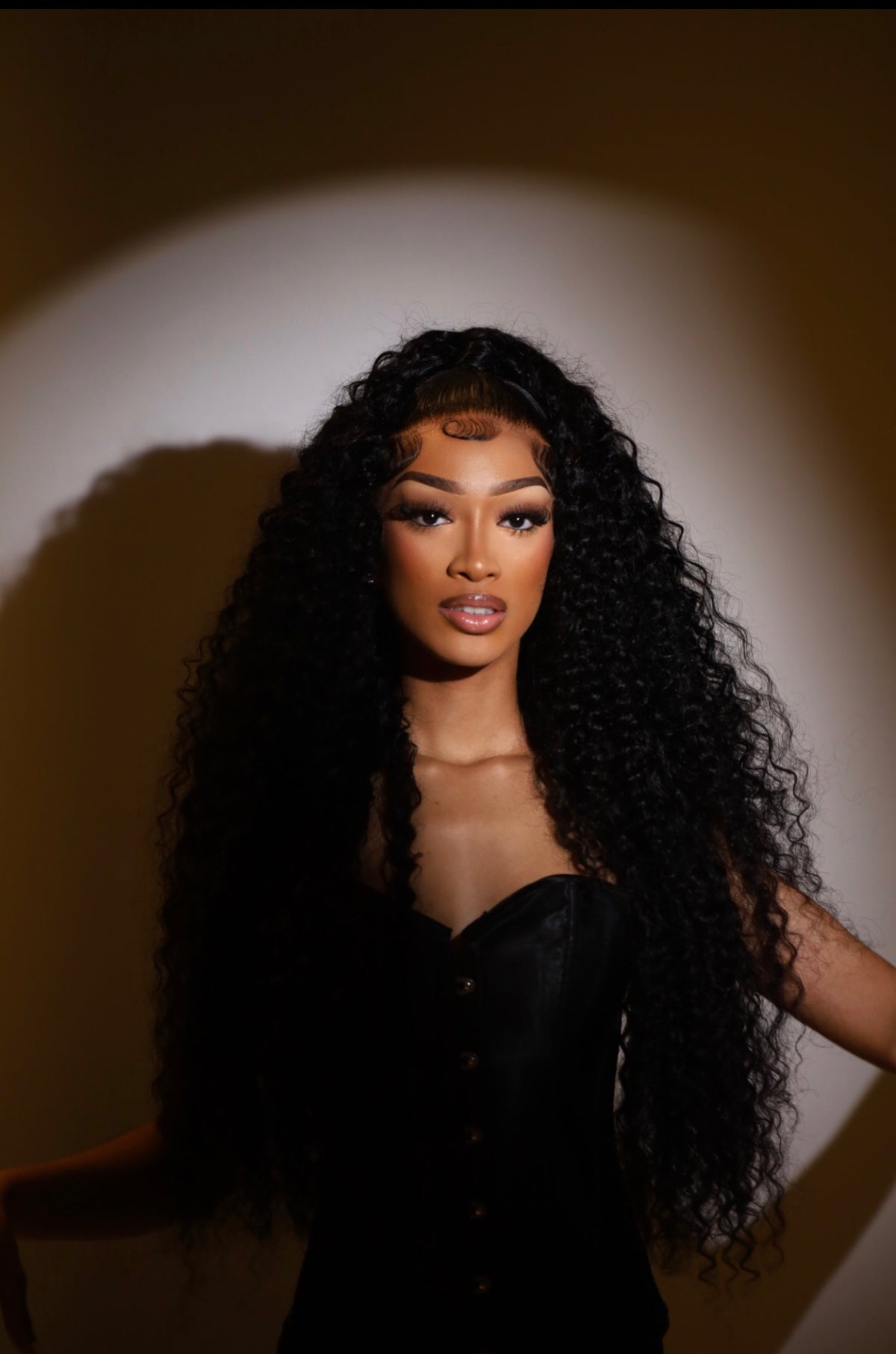 HD* Deep Wave Frontal Wig