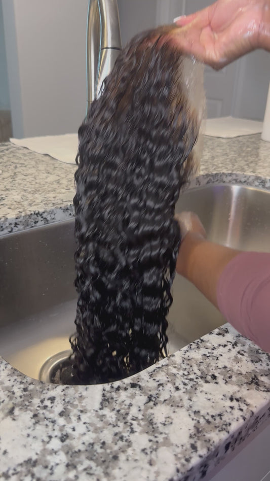 HD* Burmese Curly Frontal Wig